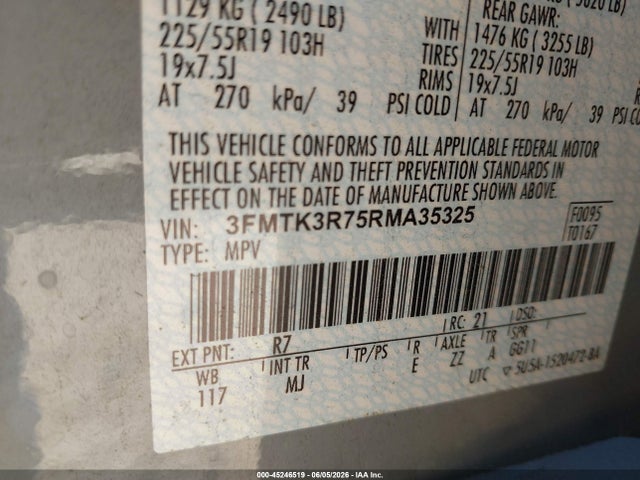Ford Mustang Mach-e Premium 2024 3FMTK3R75RMA35325 Image 9