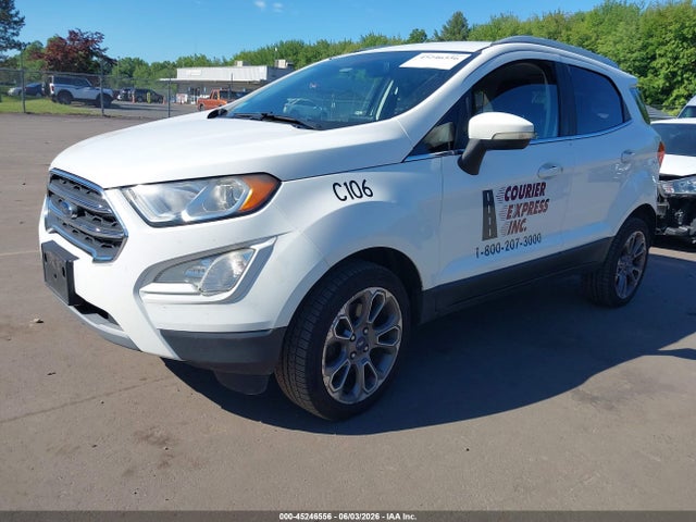 Продаж на аукціоні авто 2019 Ford Ecosport Titanium, vin: MAJ6S3KL9KC257873, номер лоту: 45246556