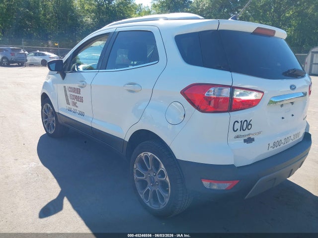 Продаж на аукціоні авто 2019 Ford Ecosport Titanium, vin: MAJ6S3KL9KC257873, номер лоту: 45246556