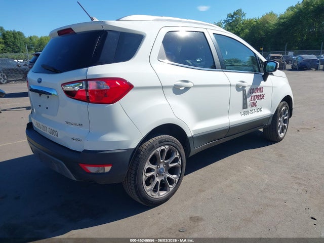 Продаж на аукціоні авто 2019 Ford Ecosport Titanium, vin: MAJ6S3KL9KC257873, номер лоту: 45246556