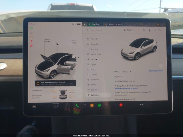 Aukcja sprzedaży 2023 Tesla Model Y Rwd, vin: 7SAYGDED3PF950241, numer aukcji: 45246615