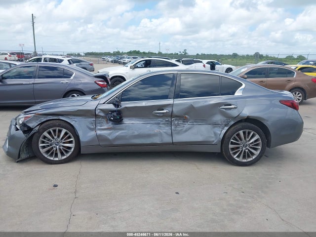 Продажа на аукционе авто 2021 Infiniti Q50 Luxe Awd, vin: JN1EV7BR1MM751489, номер лота: 45246671