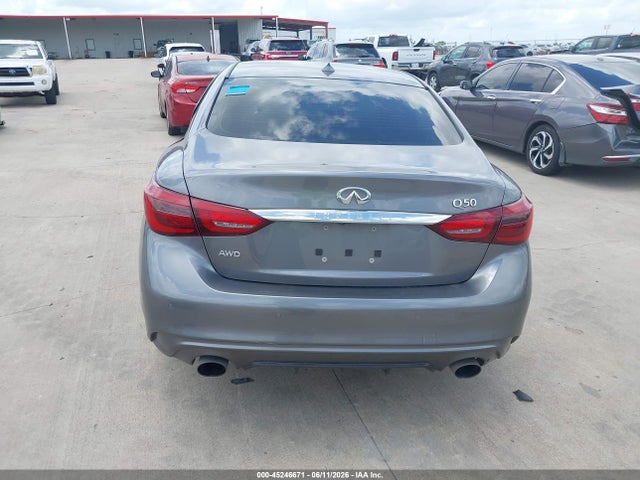 Продажа на аукционе авто 2021 Infiniti Q50 Luxe Awd, vin: JN1EV7BR1MM751489, номер лота: 45246671