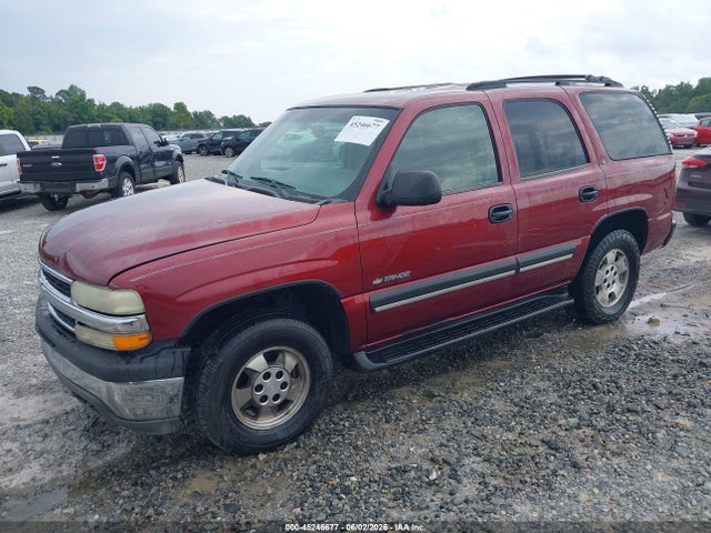 Продажа на аукционе авто 2002 Chevrolet Tahoe Ls, vin: 1GNEC13Z22J333544, номер лота: 45246677