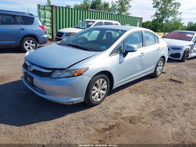45246748 :رقم المزاد ، 19XFB2F56CE310135 vin ، 2012 Honda Civic Lx مزاد بيع