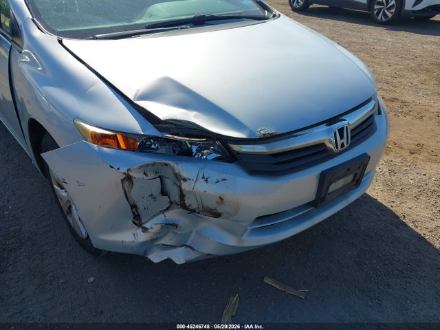 45246748 :رقم المزاد ، 19XFB2F56CE310135 vin ، 2012 Honda Civic Lx مزاد بيع