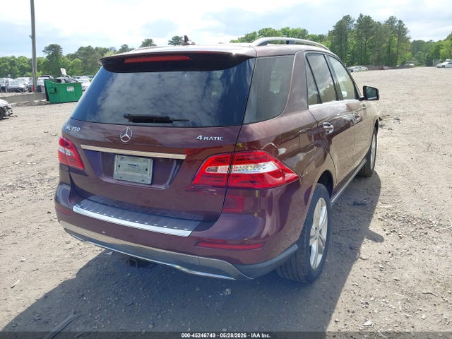 Продажа на аукционе авто 2013 Mercedes-benz Ml 350 4matic, vin: 4JGDA5HB3DA157406, номер лота: 45246749