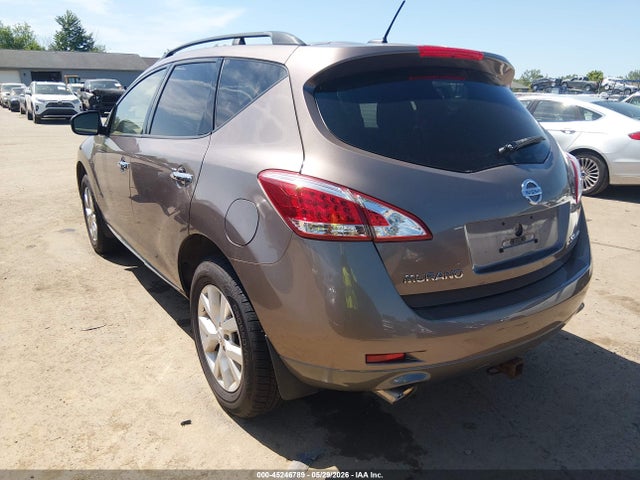 2014 Nissan Murano Sl მანქანა იყიდება აუქციონზე, vin: JN8AZ1MW5EW517284, აუქციონის ნომერი: 45246789
