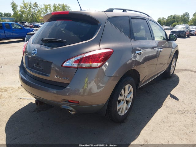 2014 Nissan Murano Sl მანქანა იყიდება აუქციონზე, vin: JN8AZ1MW5EW517284, აუქციონის ნომერი: 45246789