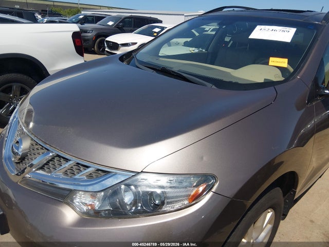2014 Nissan Murano Sl მანქანა იყიდება აუქციონზე, vin: JN8AZ1MW5EW517284, აუქციონის ნომერი: 45246789