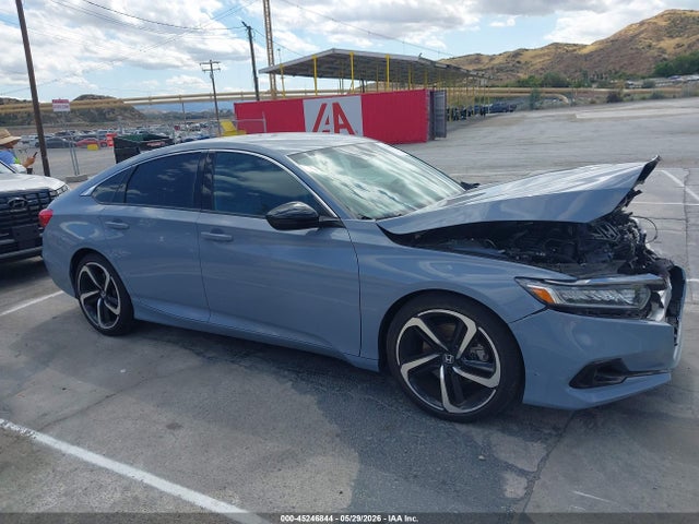2022 Honda Accord Sport მანქანა იყიდება აუქციონზე, vin: 1HGCV1F36NA116831, აუქციონის ნომერი: 45246844