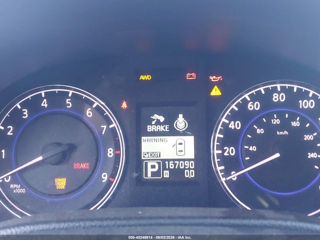 2013 Infiniti G37x მანქანა იყიდება აუქციონზე, vin: JN1CV6ARXDM763529, აუქციონის ნომერი: 45246914