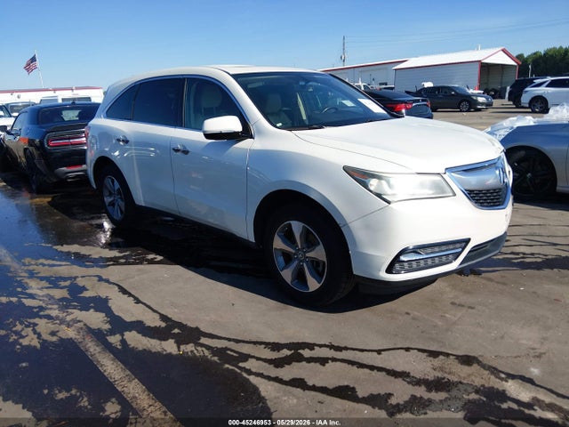 2016 Acura Mdx Acurawatch Plus Package მანქანა იყიდება აუქციონზე, vin: 5FRYD4H23GB014618, აუქციონის ნომერი: 45246953