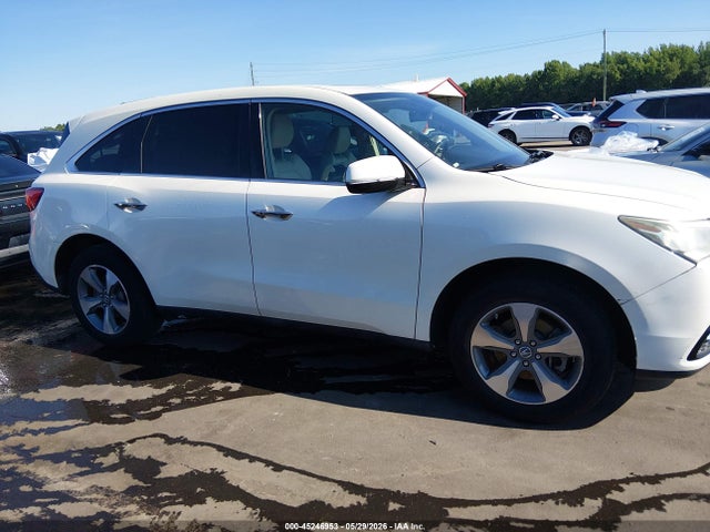 2016 Acura Mdx Acurawatch Plus Package მანქანა იყიდება აუქციონზე, vin: 5FRYD4H23GB014618, აუქციონის ნომერი: 45246953