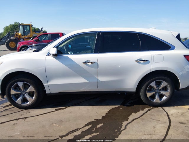 2016 Acura Mdx Acurawatch Plus Package მანქანა იყიდება აუქციონზე, vin: 5FRYD4H23GB014618, აუქციონის ნომერი: 45246953