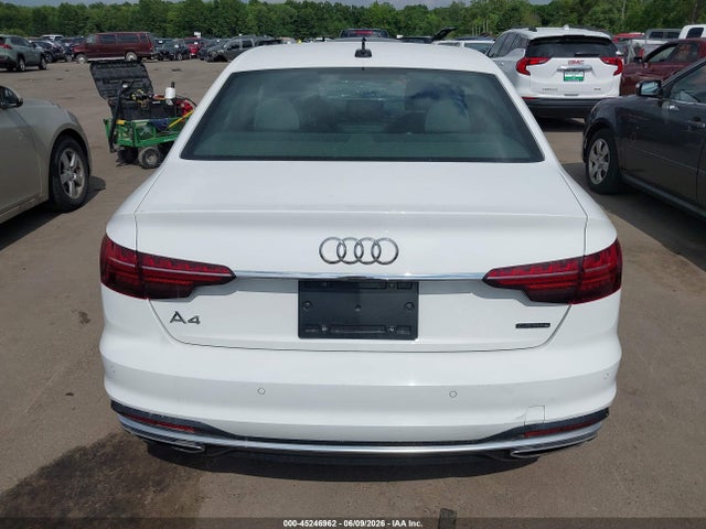 Продаж на аукціоні авто 2022 Audi A4 Premium Plus 45 Tfsi S Line Quattro S Tronic, vin: WAUEAAF44NN014543, номер лоту: 45246962