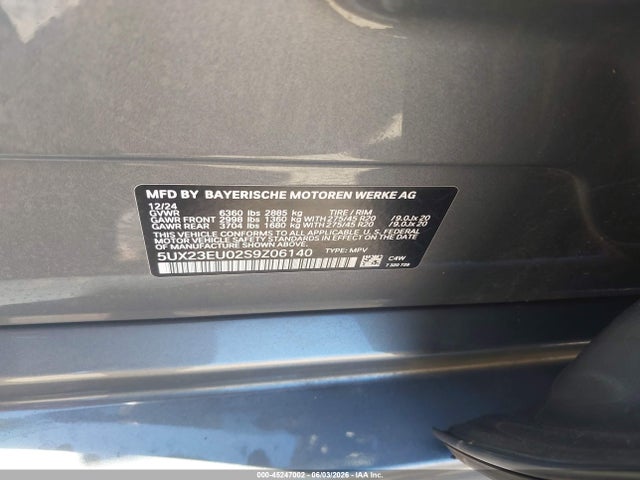 5UX23EU02S9Z06140 BMW X5 Xdrive40i