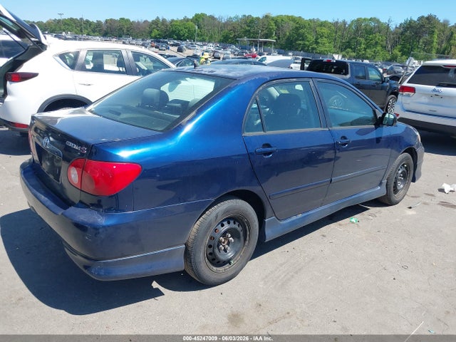 2005 Toyota Corolla S მანქანა იყიდება აუქციონზე, vin: 2T1BR32E65C434834, აუქციონის ნომერი: 45247009