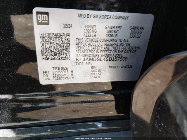 Продажа на аукционе авто 2025 Buick Encore Gx Sport Touring Fwd, vin: KL4AMDSL4SB157569, номер лота: 45247075