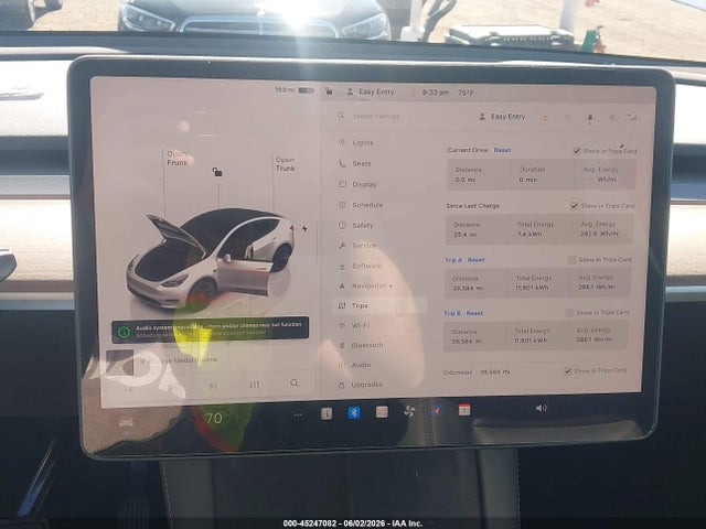 Aukcja sprzedaży 2023 Tesla Model Y Awd/long Range Dual Motor All-wheel Drive, vin: 7SAYGDEE0PF593609, numer aukcji: 45247082