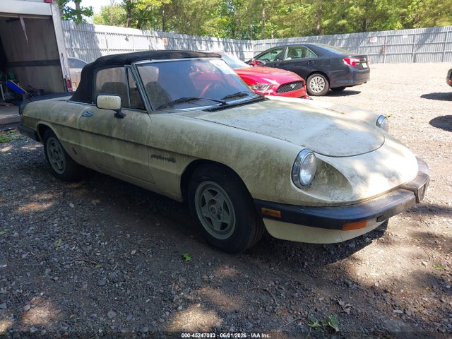 Aukcja sprzedaży 1984 Alfa Romeo Veloce 2000 Spider, vin: ZARBA5412E1020702, numer aukcji: 45247083