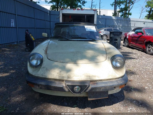 Aukcja sprzedaży 1984 Alfa Romeo Veloce 2000 Spider, vin: ZARBA5412E1020702, numer aukcji: 45247083