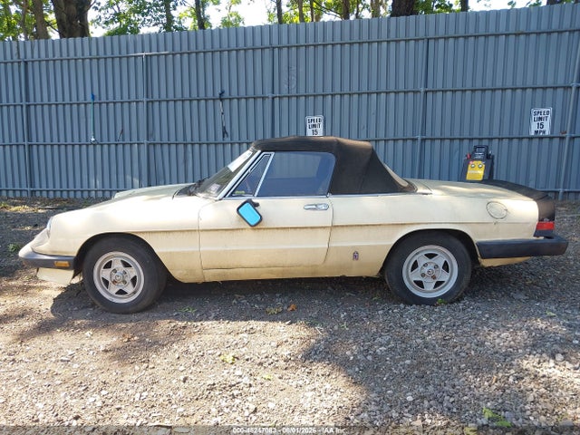 Aukcja sprzedaży 1984 Alfa Romeo Veloce 2000 Spider, vin: ZARBA5412E1020702, numer aukcji: 45247083