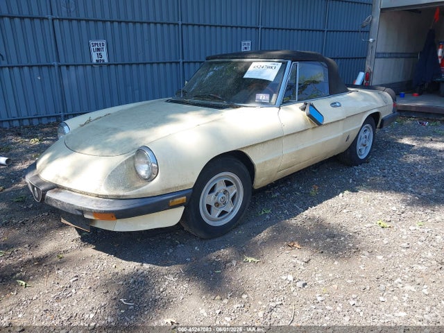 Aukcja sprzedaży 1984 Alfa Romeo Veloce 2000 Spider, vin: ZARBA5412E1020702, numer aukcji: 45247083
