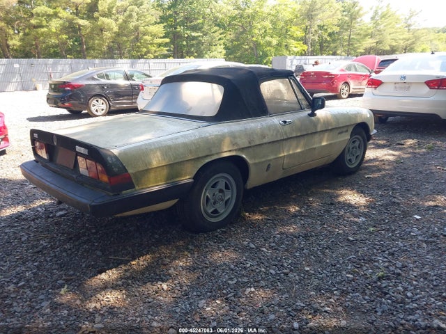 Aukcja sprzedaży 1984 Alfa Romeo Veloce 2000 Spider, vin: ZARBA5412E1020702, numer aukcji: 45247083