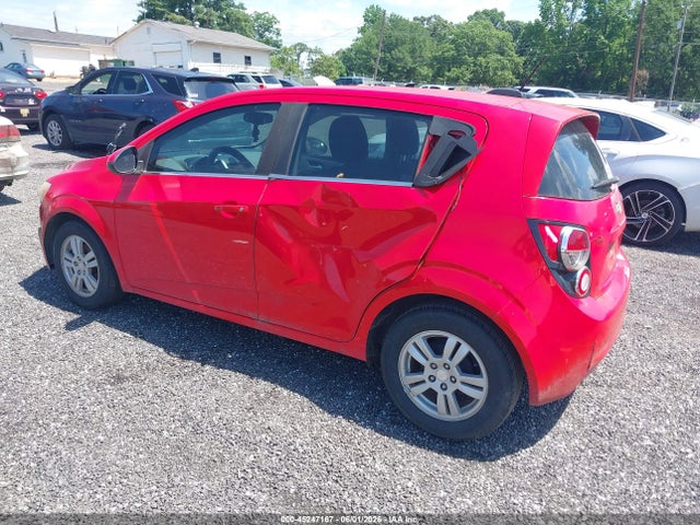 45247167 :رقم المزاد ، 1G1JC6SHXG4167348 vin ، 2016 Chevrolet Sonic Lt Auto مزاد بيع