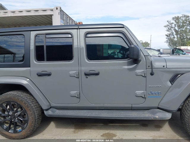 45247184 :رقم المزاد ، 1C4JJXP67PW691166 vin ، 2023 Jeep Wrangler 4xe Sahara 4x4 مزاد بيع