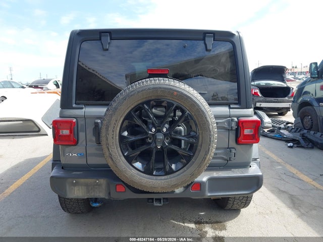 45247184 :رقم المزاد ، 1C4JJXP67PW691166 vin ، 2023 Jeep Wrangler 4xe Sahara 4x4 مزاد بيع