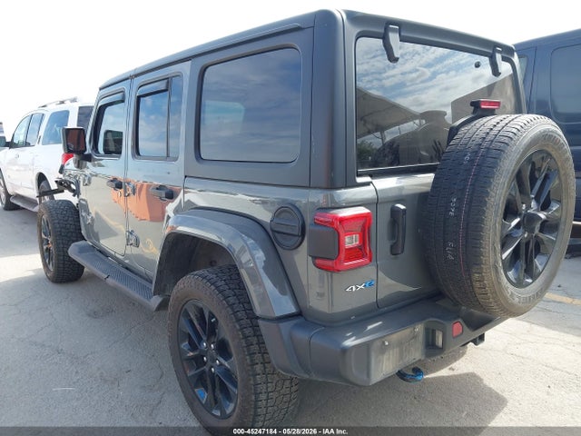 45247184 :رقم المزاد ، 1C4JJXP67PW691166 vin ، 2023 Jeep Wrangler 4xe Sahara 4x4 مزاد بيع