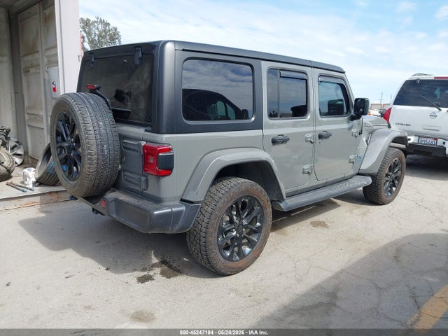 45247184 :رقم المزاد ، 1C4JJXP67PW691166 vin ، 2023 Jeep Wrangler 4xe Sahara 4x4 مزاد بيع
