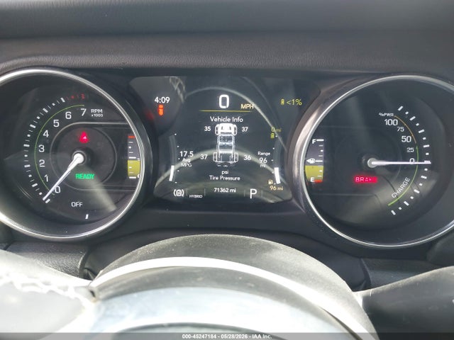 45247184 :رقم المزاد ، 1C4JJXP67PW691166 vin ، 2023 Jeep Wrangler 4xe Sahara 4x4 مزاد بيع