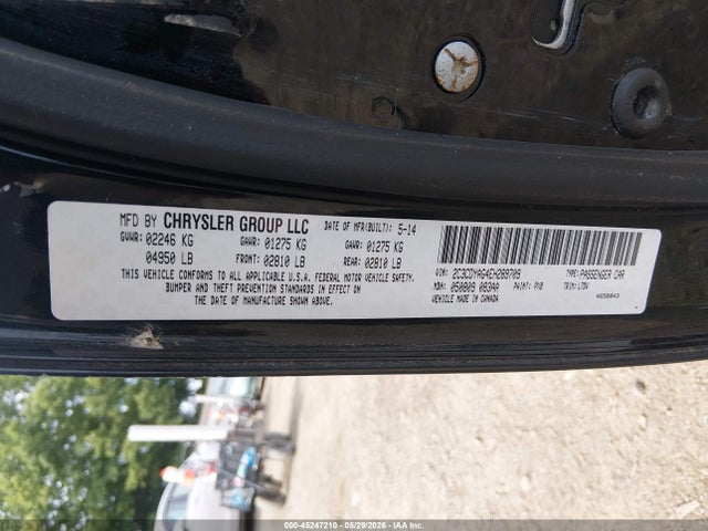 Продажа на аукционе авто 2014 Dodge Challenger Sxt, vin: 2C3CDYAG4EH289709, номер лота: 45247210