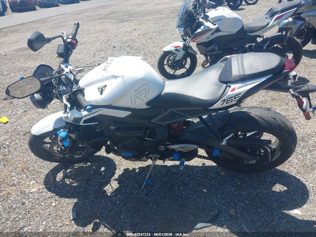 Auction sale of the 2024 Triumph Motorcycle Street Triple 765 R, vin: SMTA604S1RTBM2419, lot number: 45247232