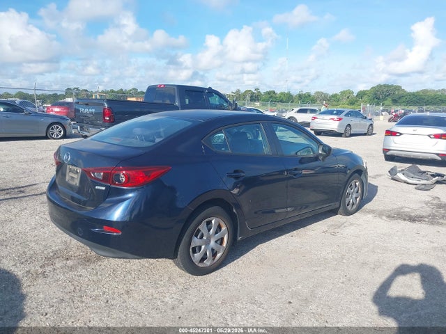 45247301 :رقم المزاد ، JM1BM1T77G1299678 vin ، 2016 Mazda Mazda3 I Sport مزاد بيع