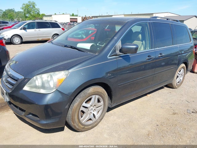 45247305 :رقم المزاد ، 5FNRL38615B052268 vin ، 2005 Honda Odyssey Ex-l مزاد بيع