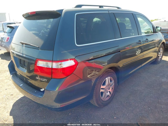 45247305 :رقم المزاد ، 5FNRL38615B052268 vin ، 2005 Honda Odyssey Ex-l مزاد بيع