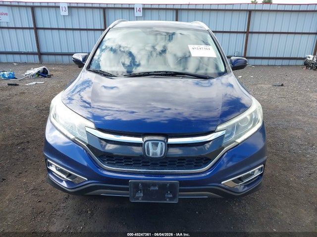 2015 Honda Cr-v Touring მანქანა იყიდება აუქციონზე, vin: 5J6RM4H93FL055307, აუქციონის ნომერი: 45247361