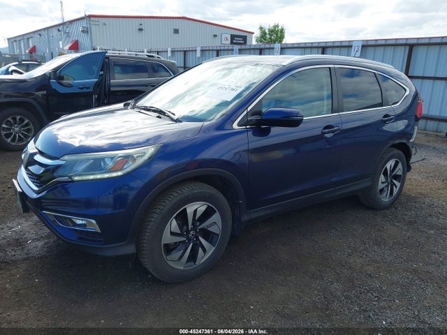 2015 Honda Cr-v Touring მანქანა იყიდება აუქციონზე, vin: 5J6RM4H93FL055307, აუქციონის ნომერი: 45247361
