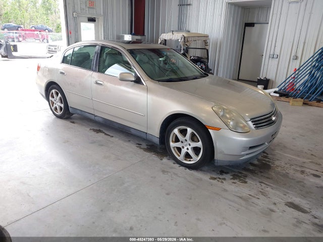 Продажа на аукционе авто 2003 Infiniti G35 Luxury Leather, vin: JNKCV51E63M302622, номер лота: 45247393