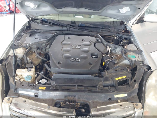 2003 Infiniti G35 Luxury Leather მანქანა იყიდება აუქციონზე, vin: JNKCV51E63M302622, აუქციონის ნომერი: 45247393