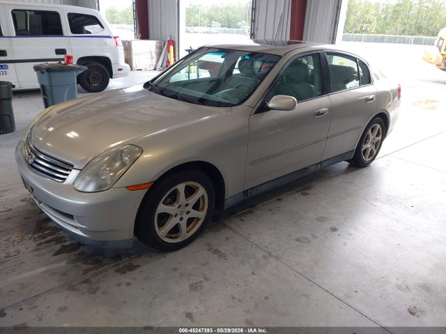 2003 Infiniti G35 Luxury Leather მანქანა იყიდება აუქციონზე, vin: JNKCV51E63M302622, აუქციონის ნომერი: 45247393
