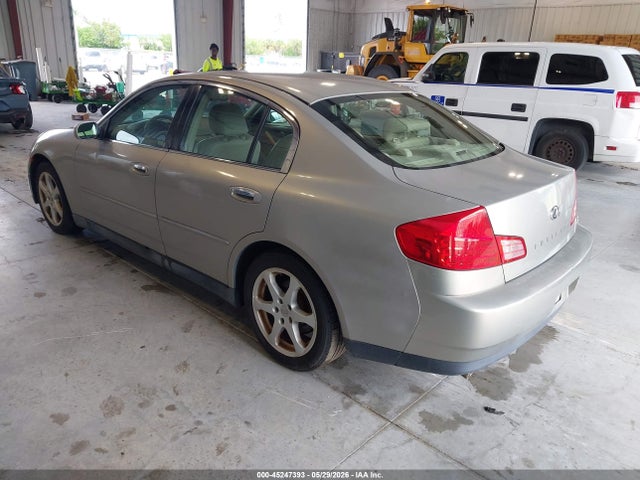2003 Infiniti G35 Luxury Leather მანქანა იყიდება აუქციონზე, vin: JNKCV51E63M302622, აუქციონის ნომერი: 45247393