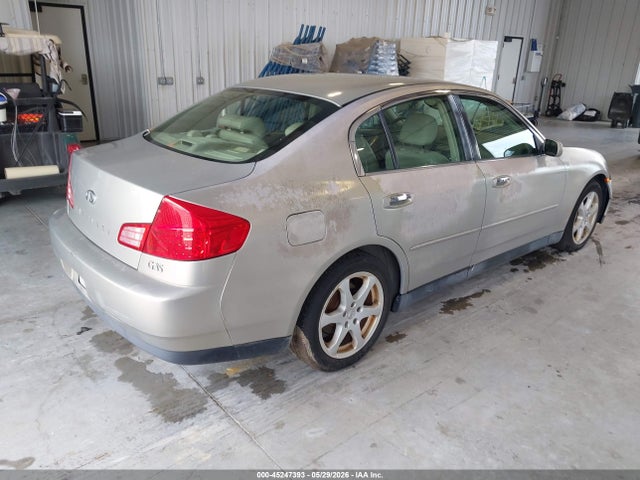 2003 Infiniti G35 Luxury Leather მანქანა იყიდება აუქციონზე, vin: JNKCV51E63M302622, აუქციონის ნომერი: 45247393