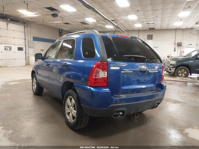 2009 Kia Sportage Lx მანქანა იყიდება აუქციონზე, vin: KNDJF724997574290, აუქციონის ნომერი: 45247396