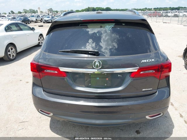 45247516 :رقم المزاد ، 5FRYD4H98GB015664 vin ، 2016 Acura Mdx Advance   Entertainment Packages/advance Package مزاد بيع