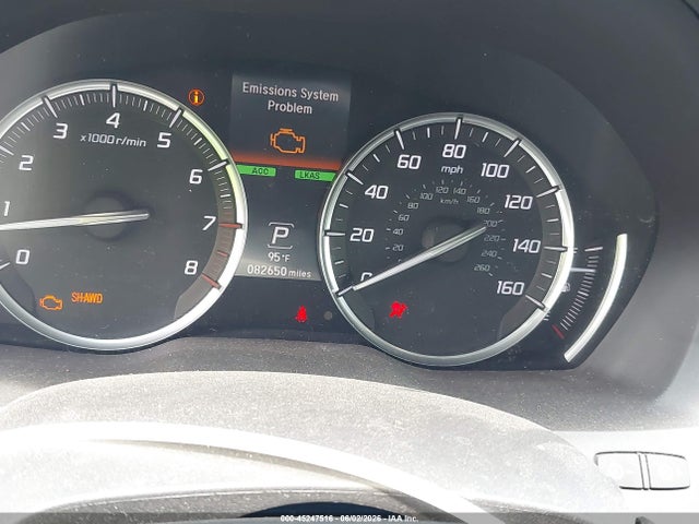 45247516 :رقم المزاد ، 5FRYD4H98GB015664 vin ، 2016 Acura Mdx Advance   Entertainment Packages/advance Package مزاد بيع